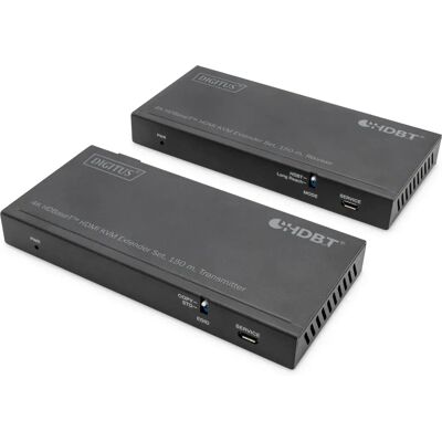 Digitus DS-55526 KVM Extender - 4K UHD HDMI, 150m Digitus DS-55526 KVM Extender - 4K UHD HDMI, 150m