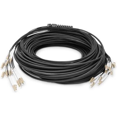 Digitus DK-2433CU030BK-BBB Kabel światłowodowy 30 m Czarny - Kabel światłowodowy Digitus DK-2433CU030BK-BBB Kabel światłowodowy 30 m Czarny - Kabel światłowodowy