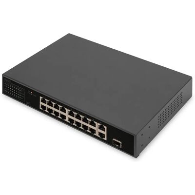 Digitus 16-Port PoE Gigabit Switch - Rackmontage Netzwerkkabel Digitus 16-Port PoE Gigabit Switch - Rackmontage Netzwerkkabel