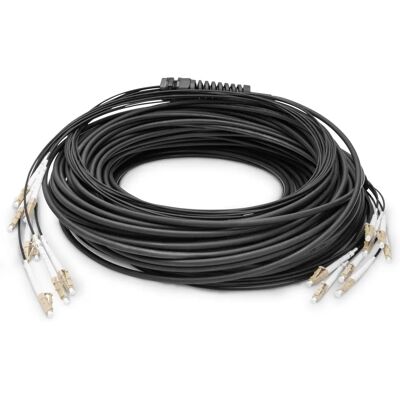 Digitus DK-24338U030BK-BBB Kabel światłowodowy 30 m U-DQ(ZN) BH Czarny Digitus DK-24338U030BK-BBB Kabel światłowodowy 30 m U-DQ(ZN) BH Czarny