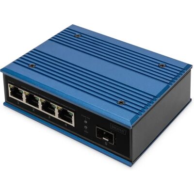 Digitus Industrial Ethernet Switch - 4 Ports 10/100/FX Digitus Industrial Ethernet Switch - 4 Ports 10/100/FX