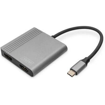 Digitus Modell DA-70828 4K HDMI USB Grafikadapter - Grau Digitus Modell DA-70828 4K HDMI USB Grafikadapter - Grau