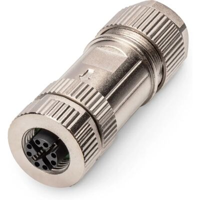 Digitus Silver M12 Keystonemodul - Industriell Ethernet-tillbehör Digitus Silver M12 Keystonemodul - Industriell Ethernet-tillbehör