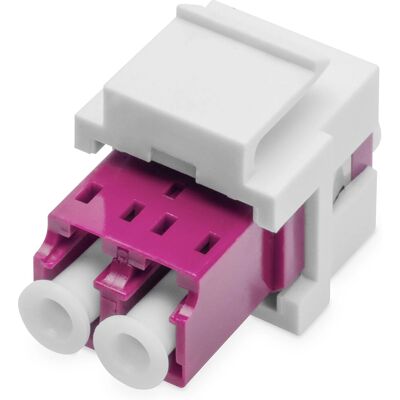 Digitus Modell DN-96019-1-K - Glasfaseradapter LC/LC - Lila Digitus Modell DN-96019-1-K - Glasfaseradapter LC/LC - Lila