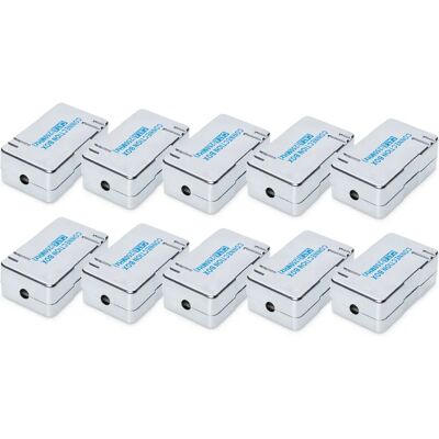 Digitus fehér CAT 6 hálózati modul - RJ45 adapter, árnyékolt Digitus fehér CAT 6 hálózati modul - RJ45 adapter, árnyékolt