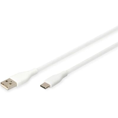 Câble USB Digitus AK-300340-005-W - USB 2.0, USB A à USB C - Publicité Câble USB Digitus AK-300340-005-W - USB 2.0, USB A à USB C - Publicité