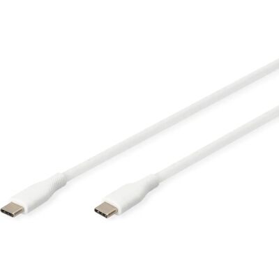Kabel USB Digitus AK-300341-020-W - USB 2.0 - USB-C - 2m - Biały Kabel USB Digitus AK-300341-020-W - USB 2.0 - USB-C - 2m - Biały