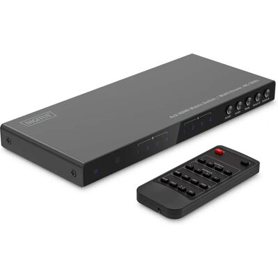 Digitus DS-55345 4K HDMI-Matrixumschalter - 4 Eingänge, 2 Ausgänge Digitus DS-55345 4K HDMI-Matrixumschalter - 4 Eingänge, 2 Ausgänge