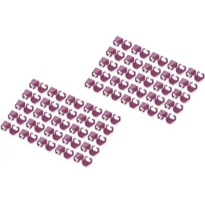 Digitus A-CC-MG Magenta Hálózati Kábel Színkódoló Klipsz - Kábel Kellékek Digitus A-CC-MG Magenta Hálózati Kábel Színkódoló Klipsz - Kábel Kellékek