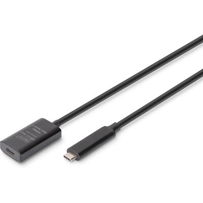 Kabel przedłużający USB 3.2 Gen 2 Digitus - Czarny Kabel przedłużający USB 3.2 Gen 2 Digitus - Czarny