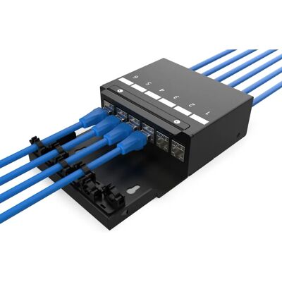 Digitus DN-93708-6 Hálózati csatlakozó doboz - Acél, 135x203x54mm Digitus DN-93708-6 Hálózati csatlakozó doboz - Acél, 135x203x54mm