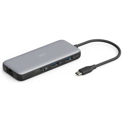 Digitus DA-70914 Laptop Docking Station - Supports USB-C Power Delivery, 4K HDMI, Ethernet Digitus DA-70914 Laptop Docking Station - Supports USB-C Power Delivery, 4K HDMI, Ethernet