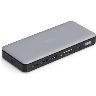 Digitus Dock για λάπτοπ - Υποστηρίζει 8K/4K, USB-C, HDMI, Ethernet, SD Digitus Dock για λάπτοπ - Υποστηρίζει 8K/4K, USB-C, HDMI, Ethernet, SD