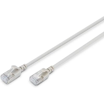 Digitus DK-1632-A-020S - Câble réseau 2M Cat6a - Gris - Publicité Digitus DK-1632-A-020S - Câble réseau 2M Cat6a - Gris - Publicité