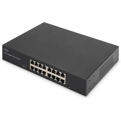 Digitus DN-80112-2 16-Port Gigabit Switch - Netzwerk Switch Digitus DN-80112-2 16-Port Gigabit Switch - Netzwerk Switch