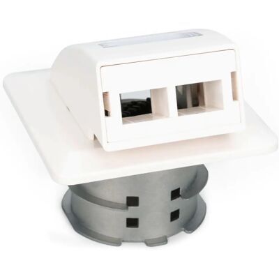 Digitus DN-93201 - FTTH - Glasfaser-Adapter-Box - Weiß Digitus DN-93201 - FTTH - Glasfaser-Adapter-Box - Weiß