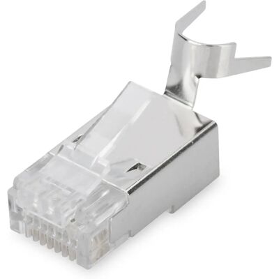 Digitus DN-219604 Connecteur filaire RJ-45 Argent - Connecteur - Publicité Digitus DN-219604 Connecteur filaire RJ-45 Argent - Connecteur - Publicité