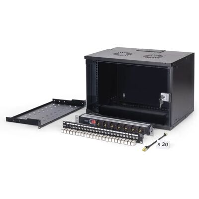 Digitus DN-49203-SET Fali szekrény - hálózati berendezés rack Digitus DN-49203-SET Fali szekrény - hálózati berendezés rack