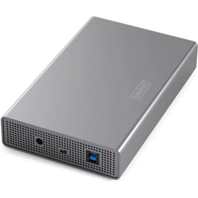 Digitus DA-71106-1 Aluminium HDD-ram - Lagringsenhet, 2.5/3.5" SATA Digitus DA-71106-1 Aluminium HDD-ram - Lagringsenhet, 2.5/3.5" SATA
