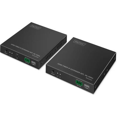 Digitus AV-förlängare - 4K/60Hz Fiber HDMI Sändare & Mottagare Digitus AV-förlängare - 4K/60Hz Fiber HDMI Sändare & Mottagare