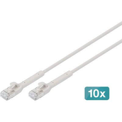 DIGITUS - DK-1632-A-010B-10 - Gris - 1m - Cable Ethernet DIGITUS - DK-1632-A-010B-10 - Gris - 1m - Cable Ethernet