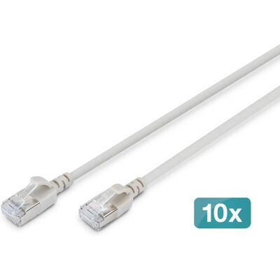 DIGITUS - DK-1632-A-003S-10 - Szürke - 0.3m - Patchkábel DIGITUS - DK-1632-A-003S-10 - Szürke - 0.3m - Patchkábel