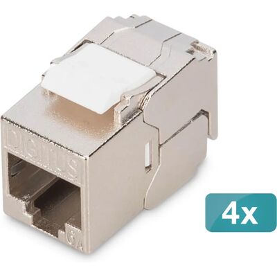 Digitus DN-93615-S-4 Modulo chiave CAT 6A schermato per esterni Digitus DN-93615-S-4 Modulo chiave CAT 6A schermato per esterni