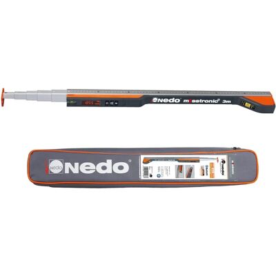 Nedo mEsstronic 2 3m - Outil de mesure - Publicité Nedo mEsstronic 2 3m - Outil de mesure - Publicité