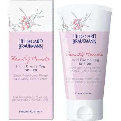 Hildegard Braukmann Handcreme SPF 20 - Anti-Aging, UV-Schutz, Feuchtigkeit Hildegard Braukmann Handcreme SPF 20 - Anti-Aging, UV-Schutz, Feuchtigkeit