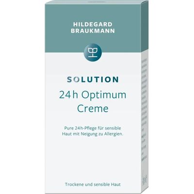 Hildegard Braukmann - Solution 24h Optimum Crema - Pelle sensibile, 50ml Hildegard Braukmann - Solution 24h Optimum Crema - Pelle sensibile, 50ml