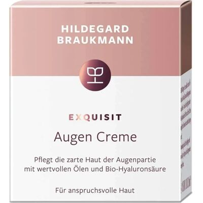 Crema occhi Exquisit di Hildegard Braukmann - Pelle sensibile, 30ml Crema occhi Exquisit di Hildegard Braukmann - Pelle sensibile, 30ml