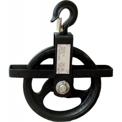 Magni 190mm Seilrolle - Tragkraft 200kg für Seile 18-22mm Magni 190mm Seilrolle - Tragkraft 200kg für Seile 18-22mm