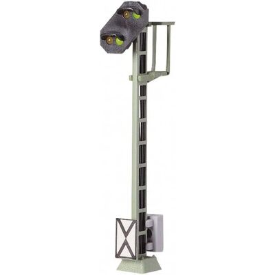 Viessmann Modelltechnik 4010A H0 Lichtsignaal Set - Deutsche Bahn - Vorsignal Viessmann Modelltechnik 4010A H0 Lichtsignaal Set - Deutsche Bahn - Vorsignal