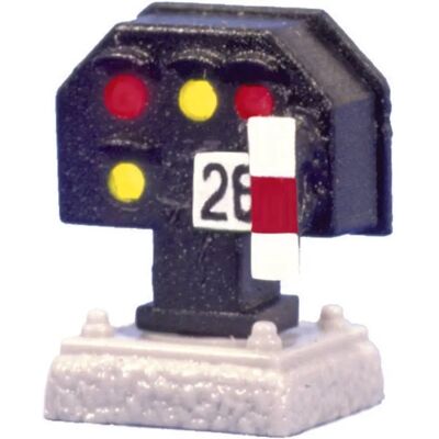 Viessmann Modellbahn-Signal - H0 - 4 LED - Authentischer Betrieb Viessmann Modellbahn-Signal - H0 - 4 LED - Authentischer Betrieb