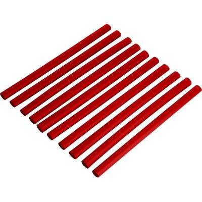 Set di tubi termoretraibili DSG Canusa 2810024302CO - Rosso - 2:1 - 10 pz Set di tubi termoretraibili DSG Canusa 2810024302CO - Rosso - 2:1 - 10 pz