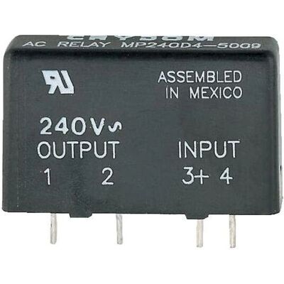 Crydom MP240D4 Solid State Relay - 4A, 3.5-32VDC, PCB Mount Crydom MP240D4 Solid State Relay - 4A, 3.5-32VDC, PCB Mount