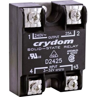 Crydom H12WD4890 Halbleiterrelais - 90A, Nullspannung, 4-32VDC, 660V AC Crydom H12WD4890 Halbleiterrelais - 90A, Nullspannung, 4-32VDC, 660V AC