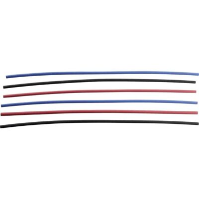 Canusa 8014060000 Schrumpfschlauch-Set - Schwarz, Rot, Blau - 6mm, 1,5m Canusa 8014060000 Schrumpfschlauch-Set - Schwarz, Rot, Blau - 6mm, 1,5m