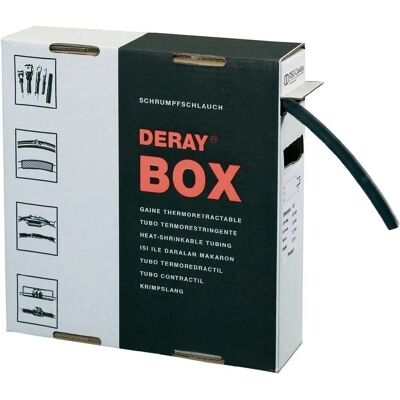 DSG Canusa 8610064951 Schrumpfschlauch - 2:1, 10m, Schwarz DSG Canusa 8610064951 Schrumpfschlauch - 2:1, 10m, Schwarz