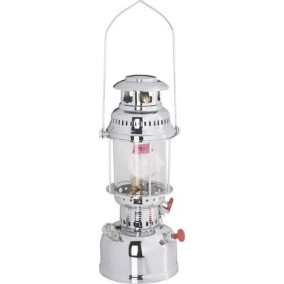 Brüder Mannesmann Chrom Petroleumlampe - Gartenbeleuchtung Brüder Mannesmann Chrom Petroleumlampe - Gartenbeleuchtung