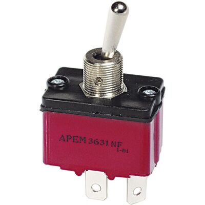 APEM 3631NF/2 Metallschalter - SPST Ein/Aus 250V 6A APEM 3631NF/2 Metallschalter - SPST Ein/Aus 250V 6A