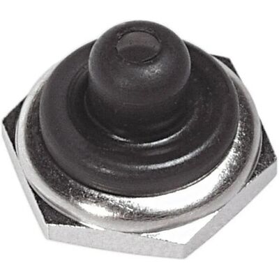Capuchon d'étanchéité APEM N35111015 - Noir, Nickel - Protection commutateur Capuchon d'étanchéité APEM N35111015 - Noir, Nickel - Protection commutateur