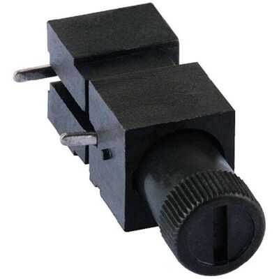 Mentor 1906.1031 Säkringshållare - För 5x20mm säkringar - 6,3A Mentor 1906.1031 Säkringshållare - För 5x20mm säkringar - 6,3A