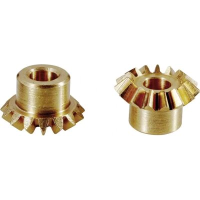 Engrenage conique en laiton Reely 15 dents - Engrenage conique Engrenage conique en laiton Reely 15 dents - Engrenage conique