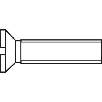 Tornillos av Zincado Steel M2 8mm - DIN 963 - Pack 100 Tornillos av Zincado Steel M2 8mm - DIN 963 - Pack 100