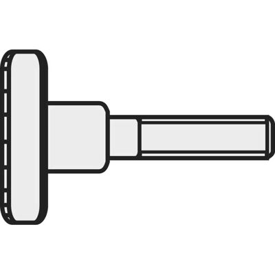 Toolcraft 194767 Zinkfinger skruvar M5 x 12mm - Finger skruvar Toolcraft 194767 Zinkfinger skruvar M5 x 12mm - Finger skruvar
