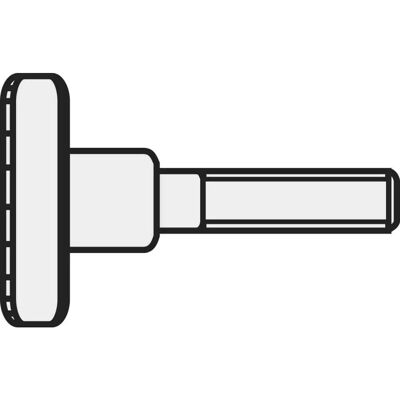 Toolcraft Zink galvaniserede rændelskruer M3 16mm - Stål DIN 464 Toolcraft Zink galvaniserede rændelskruer M3 16mm - Stål DIN 464