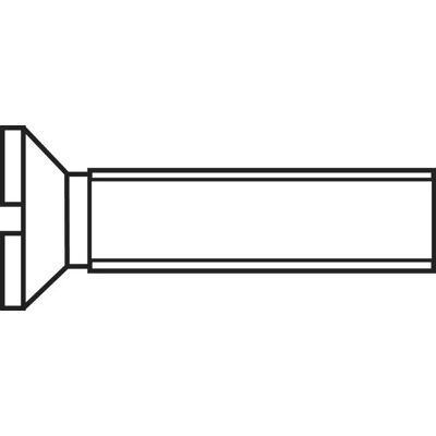 Vis à tête fraisée Toolcraft M2x12 - Acier - 100 pcs Vis à tête fraisée Toolcraft M2x12 - Acier - 100 pcs