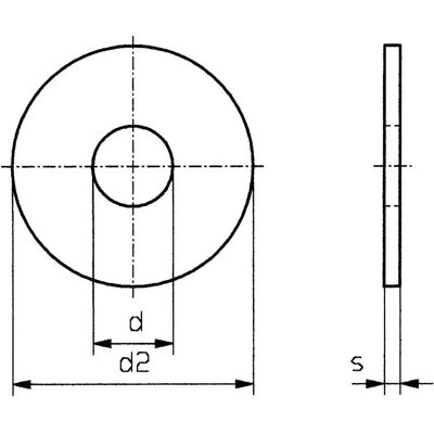 Rondelle TOOLCRAFT D9021 - 4,3/12mm Polyamide M4 Pack de 100 Rondelle TOOLCRAFT D9021 - 4,3/12mm Polyamide M4 Pack de 100
