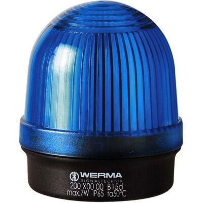Werma Alarmleuchte - Blau - 200.500.00 - Kontinuierliches Licht Werma Alarmleuchte - Blau - 200.500.00 - Kontinuierliches Licht